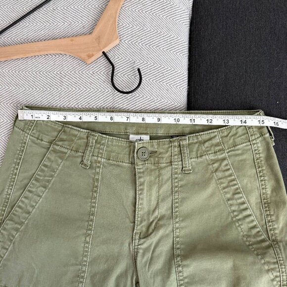 🌻 Cabi Green Traveler Pants #5076 - Picture 6 of 10